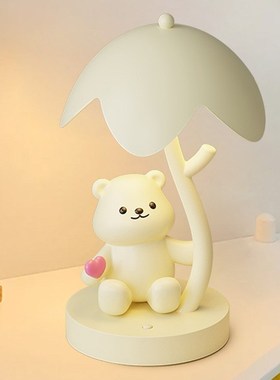 创意女生可爱台灯高颜值卧室氛围灯摆件闺蜜生日礼物2024新款实用