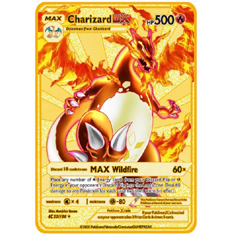 极速The Latest Pokemon Cards PV French Shiny Charizard V Vma - 图1