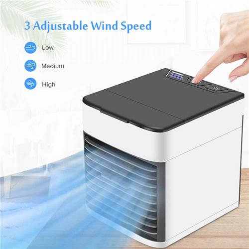 新品Mini Portable Air Conditioner USB Personal Space Air Coo - 图0