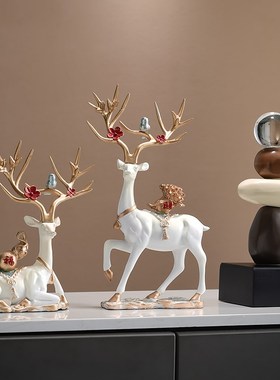 时来运转花瓶中式石头摆件创意高级感装饰品家居茶室民宿花瓶摆件