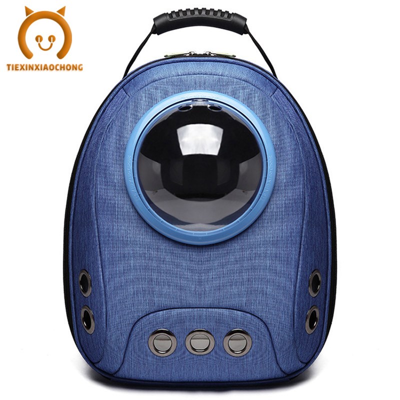 速发Pet Dog Travel Bag Carrier Breathable Outdoor Backpack B - 图1