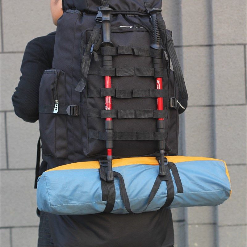 100L迷彩大背包男超大容量防水旅行大双肩户外野营背囊打工行李包,淘宝优惠券,粉丝福利购,淘宝优惠卷