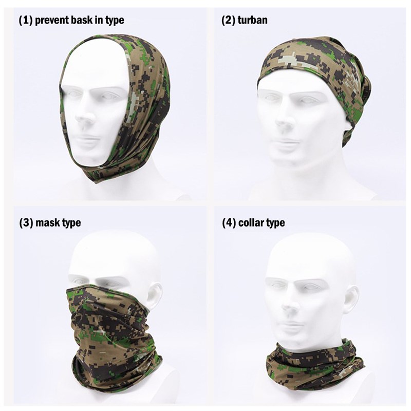 bitary Tactical Bandana Suymmer FHce Scarves Tulular aead - 图3