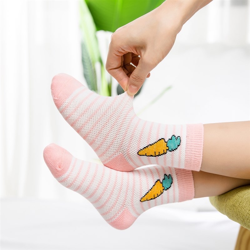 推荐Pairs/lot -Y Kids Socks Summer Cotton Cartoon Animal Kid - 图3