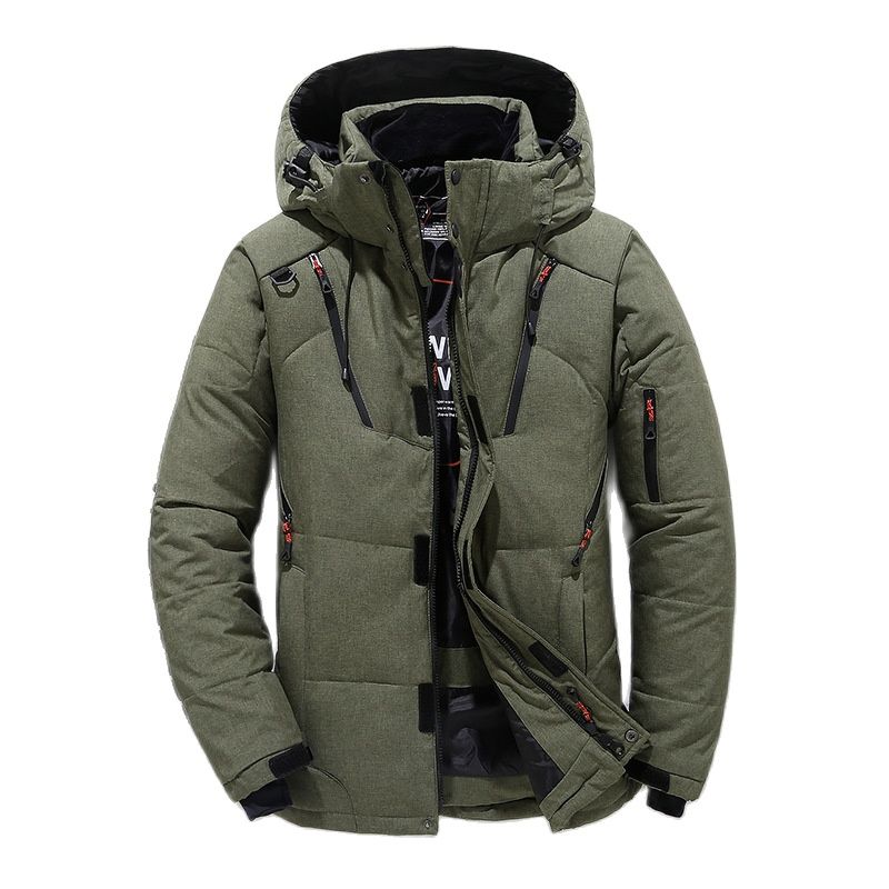 推荐High Quality Down Jacket Male Winter Parkas Men White Du - 图3