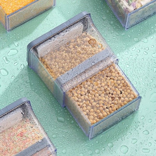 速发Transparent Grain Storage Box with Lid Refrigerator Fres - 图2