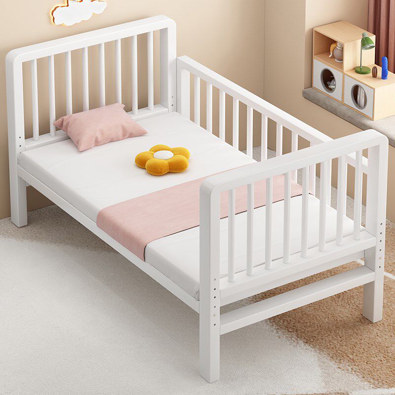 儿童拼接床高低可调婴儿床大人可睡加宽床可定制可升降围栏铁艺床,淘宝优惠券,粉丝福利购,淘宝优惠卷