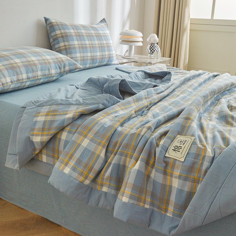 夏季夏凉被新疆全棉花夏天薄被子可机水洗学生宿舍单人儿童空调被,淘宝优惠券,粉丝福利购,淘宝优惠卷