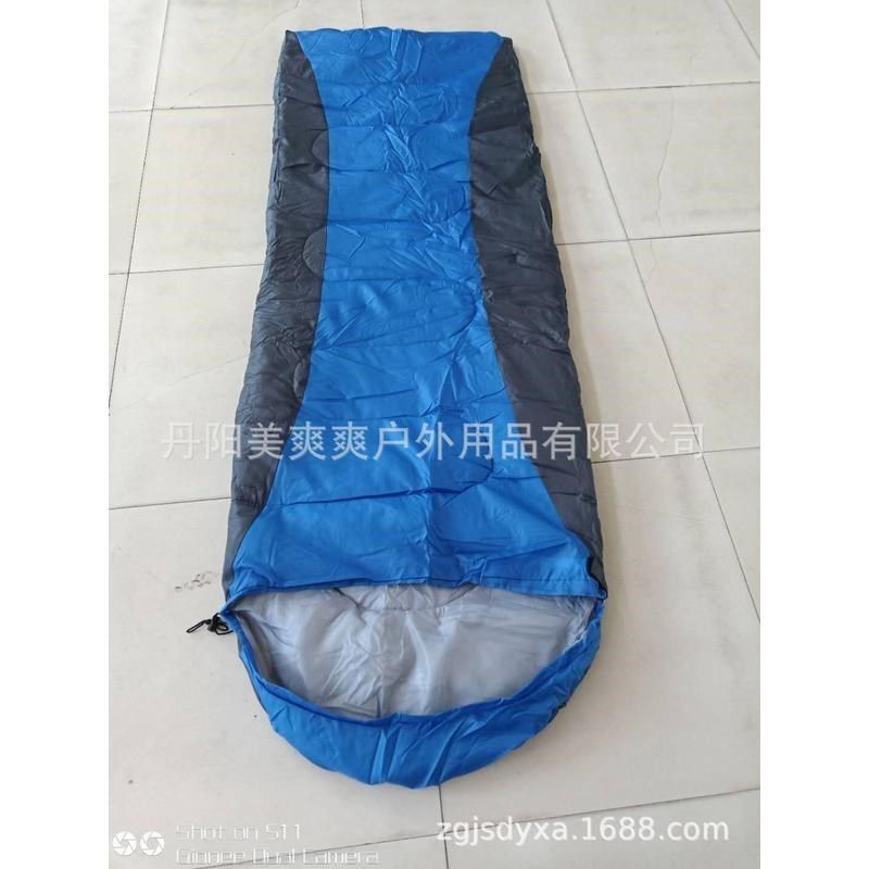 春秋信封方帽睡袋两边月牙拼色互拼型户外野营睡袋(可订做),淘宝优惠券,粉丝福利购,淘宝优惠卷