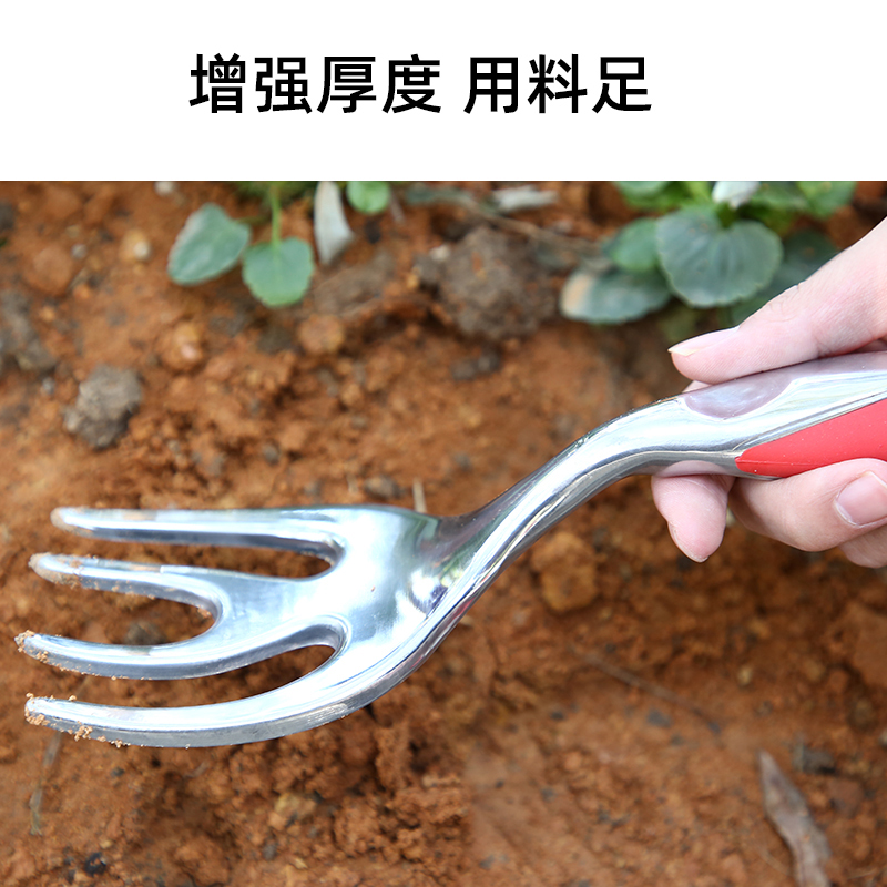 速发园艺工具套装小铲子多肉挖土家用种菜起草器种植铁铲户外赶海 - 图2