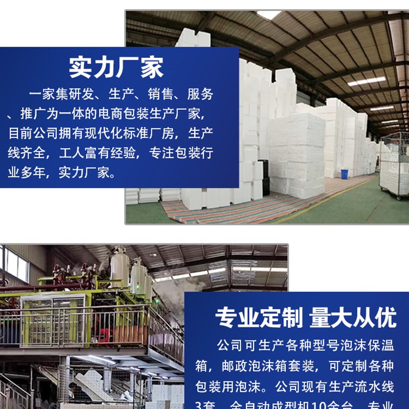 泡沫箱保温箱3.4k.5.6.7.8快邮政保淘箱号递打包电商鲜宝专用盒子-图2