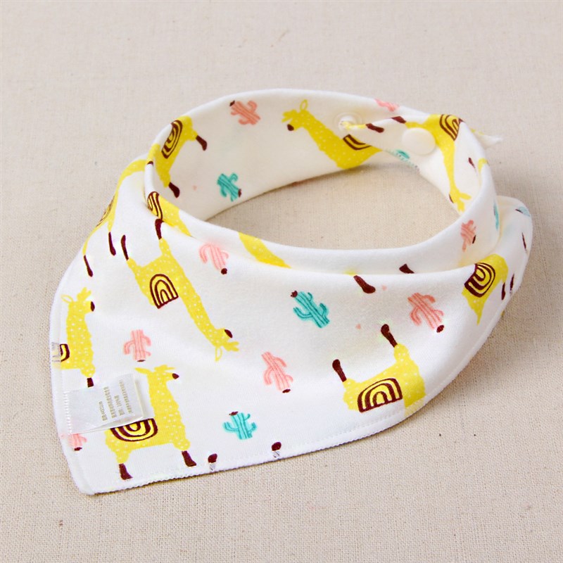 网红Baby Bibs Boy Girl Bandana Water Absorb Bib Burp Cloth T - 图2