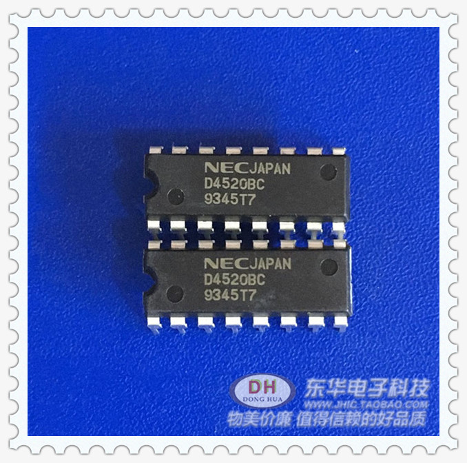 新品D4520BC CD4520BE DIP16全新现货同步加计数器质优价廉IC配单-图1