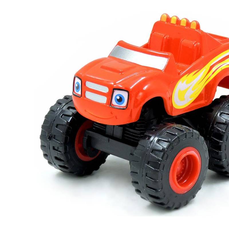 速发1pc Blazed Machines Car Toys Russian Miracle Crusher Tru - 图1