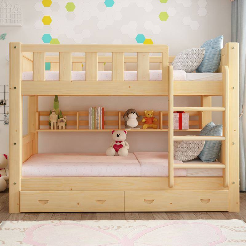 速发儿童床上下床高低床双层床子母床宿舍床上下铺母子床松木床公,淘宝优惠券,粉丝福利购,淘宝优惠卷