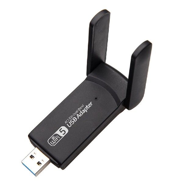 1300Mbps Wireless Network CarEd Dual Band 2.4G 5G USB - 图0