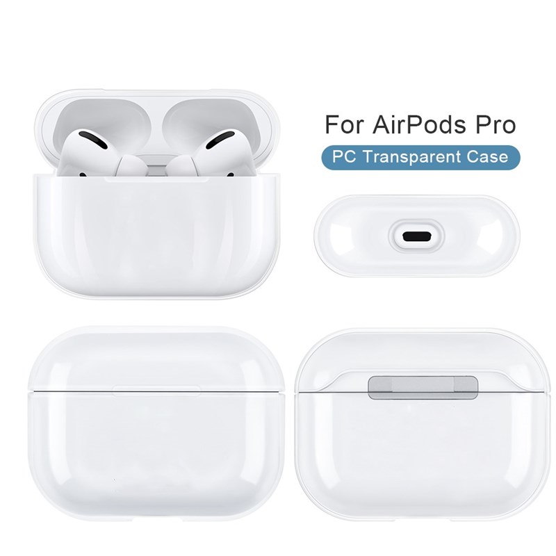 新品Clear Hard PC Funda For Airpods Pro Case TWS Bluetooth E - 图0