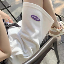 Pregnant woman shorts female summer thin outside wearing sport wide leg pants 50% pants small large U code beating bottom pants summer