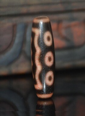 藏式血丝玉髓老料九眼五眼七眼宝瓶油润天珠吊坠锁骨链男女民族风