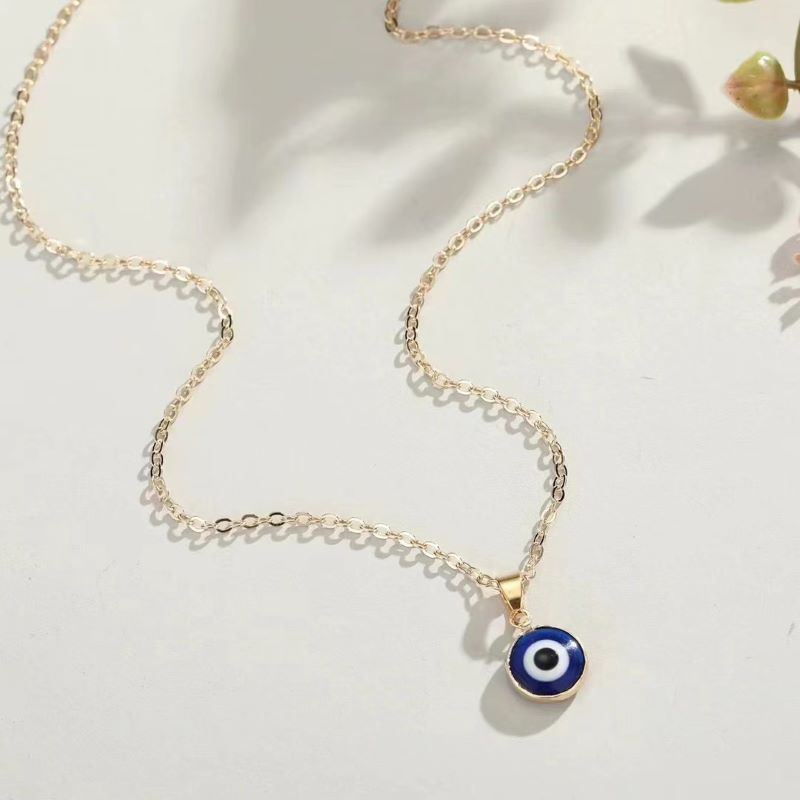 速发Popular personality eye pendant necklace for ladies热销 - 图3