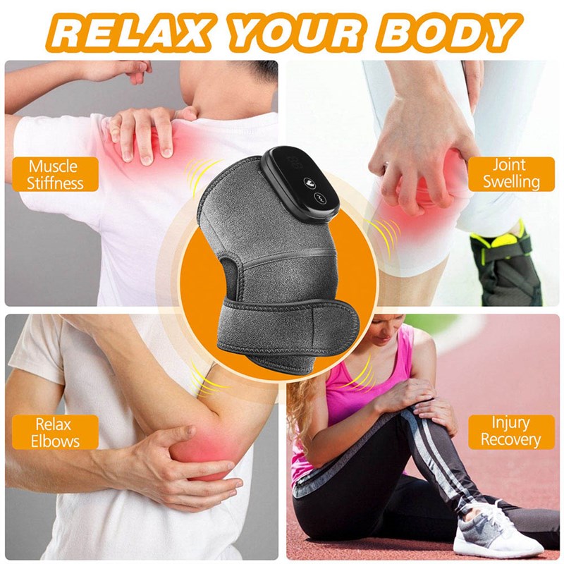 推荐Electric Heating Therapy Knee Vibration Massager Leg Joi - 图3