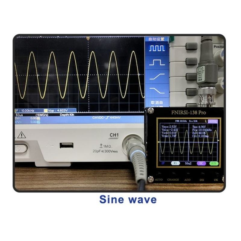 新品Upgraded Digital Oscilloscope 2.5Msa/s Real-time Samplin - 图2