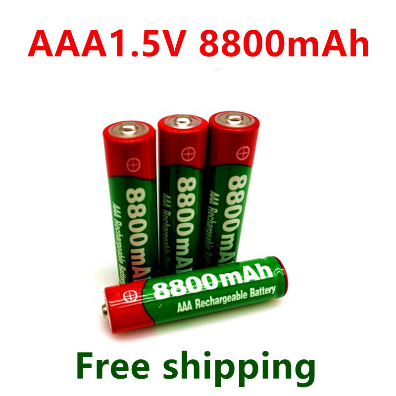 网红2023 New 1.5V AAA rechargeable battery 8800mah AAA 1.5V - 图1