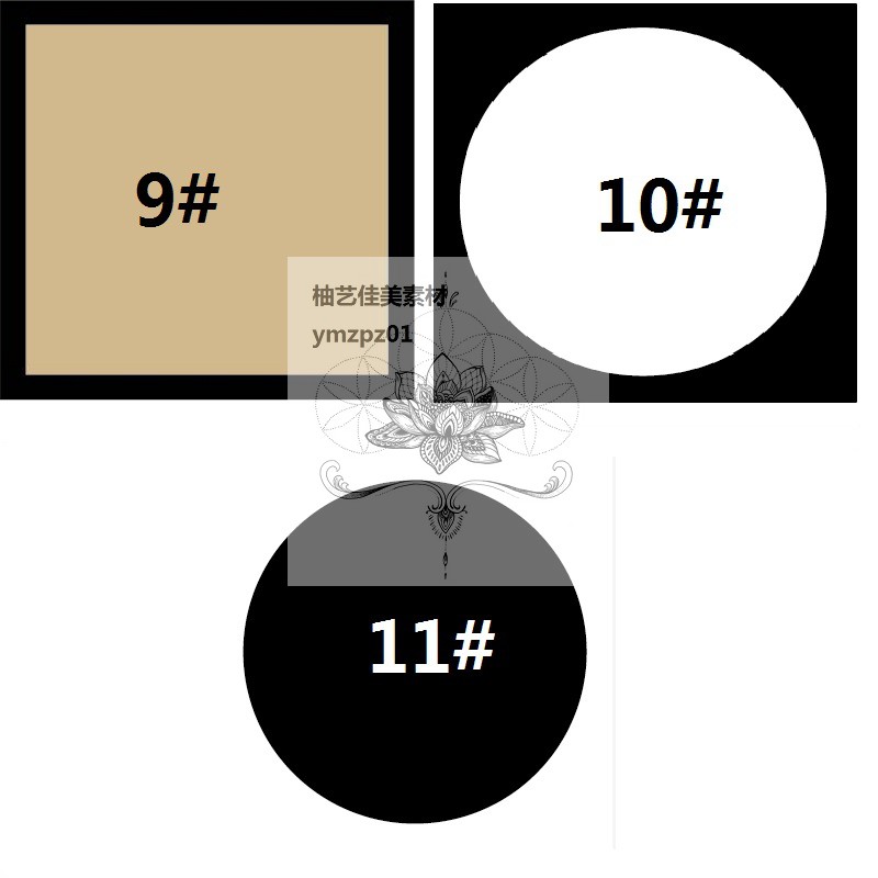 马克笔绘画边框纸仿镜片镜面卡纸画室绘画裱好的重彩油画棒画纸-图2