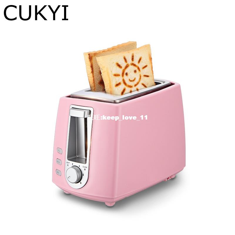 推荐2 Slices Bread Toaster household automatic toaster Bre - 图0