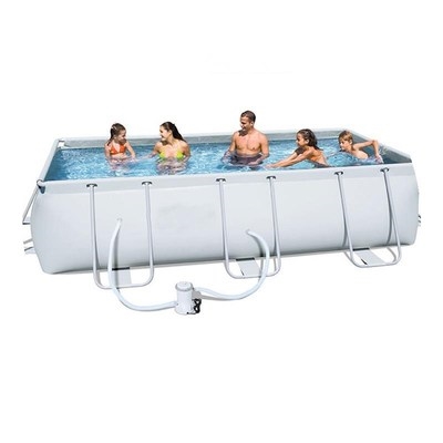 推荐家用泳池大人免充气加高儿童游泳池家用可折叠夹网支架养鱼超 - 图3