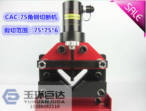 New products hydraulic angle steel cutting machine CAC-75110 angle iron K cut-off machine split angle iron cutting machine electric