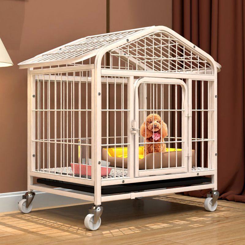 狗笼子小型犬泰i迪柯基兔笼带厕所分离中型犬室内家用宠物别墅,淘宝优惠券,粉丝福利购,淘宝优惠卷