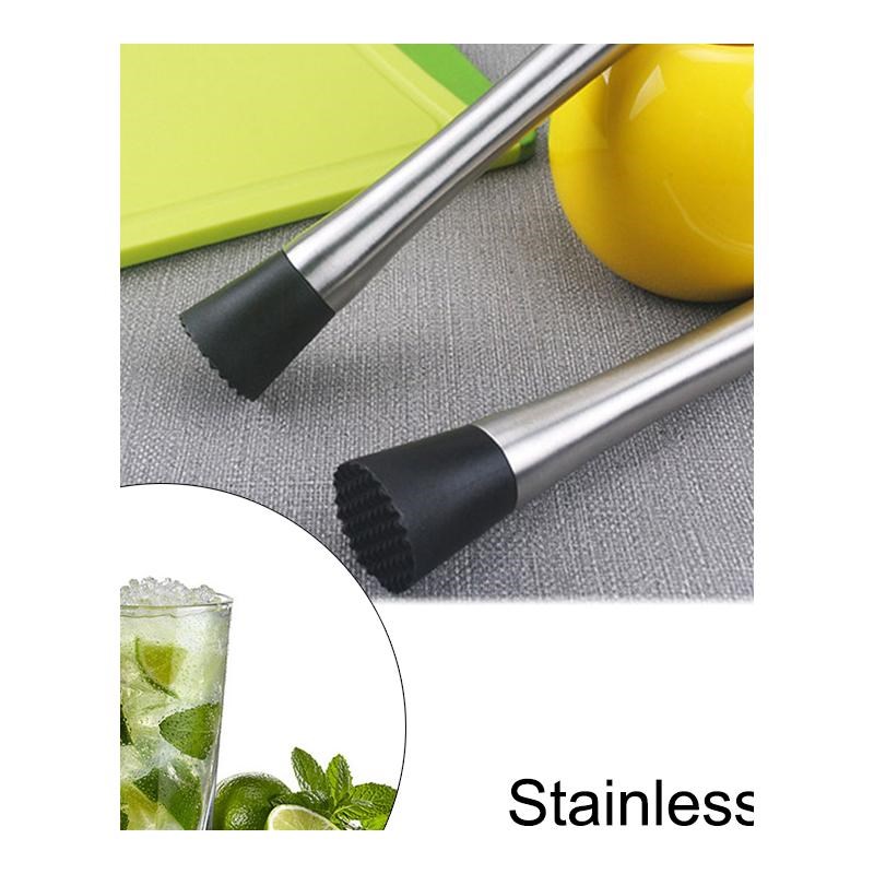 网红Stainless Steel Crushed Ice Muddler Cocktail Bartender F - 图3