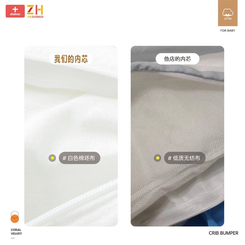 婴儿床防撞床围软包儿童床靠宝宝床围套件拼接床可拆洗小床品,淘宝优惠券,粉丝福利购,淘宝优惠卷