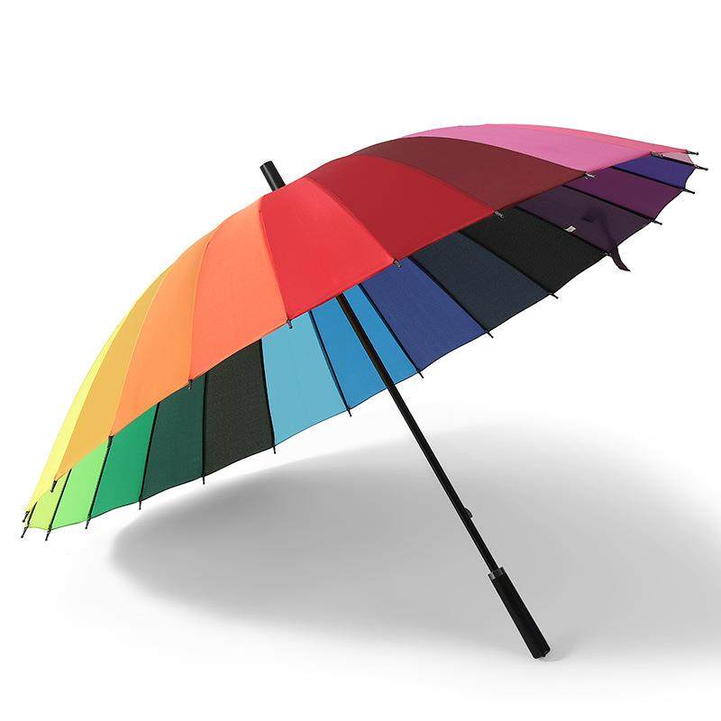 24骨双人风雨伞大量大号男女结实长柄伞直杆晴雨伞定制广告,淘宝优惠券,粉丝福利购,淘宝优惠卷