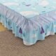 Single-piece bed skirt type bed cover cotton bed cover 1.8 meters B1.5m sheet skirt anti-slip protective cover ruffled edge