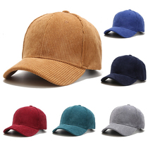 Spring Autumn Corduroy Baseball Cap Unisex Vinitage Baseball