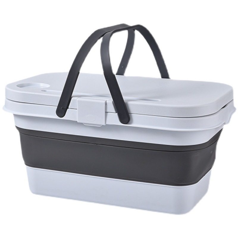 户外可折叠收纳箱春游野餐篮野炊整理箱车载后备箱车用收纳箱野营,淘宝优惠券,粉丝福利购,淘宝优惠卷