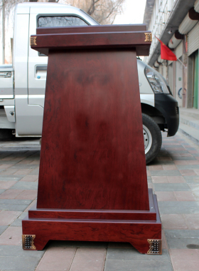 定制文字底座无字关公供奉桌铜鼎雕塑底座马牛船摆件通用底座支架