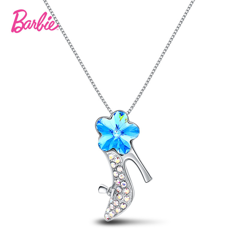 barbie necklace silver