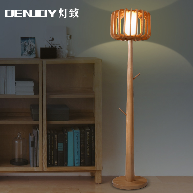 Caused By The European Solid Wood Floor Lamp Creative European Solid Wood Floor Lamp