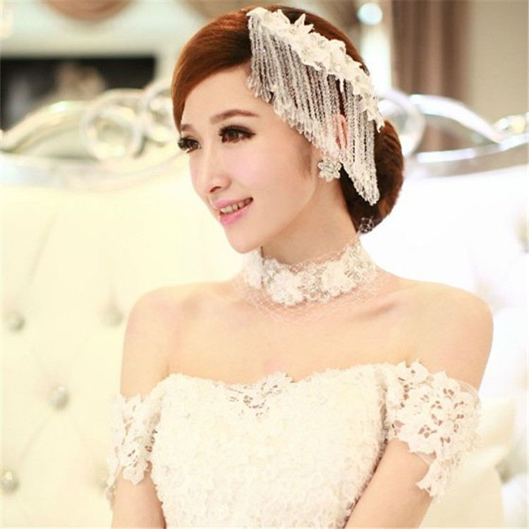 Buy Chi Meng Sunray Korean Lace Bridal Hair Accessories Flower
