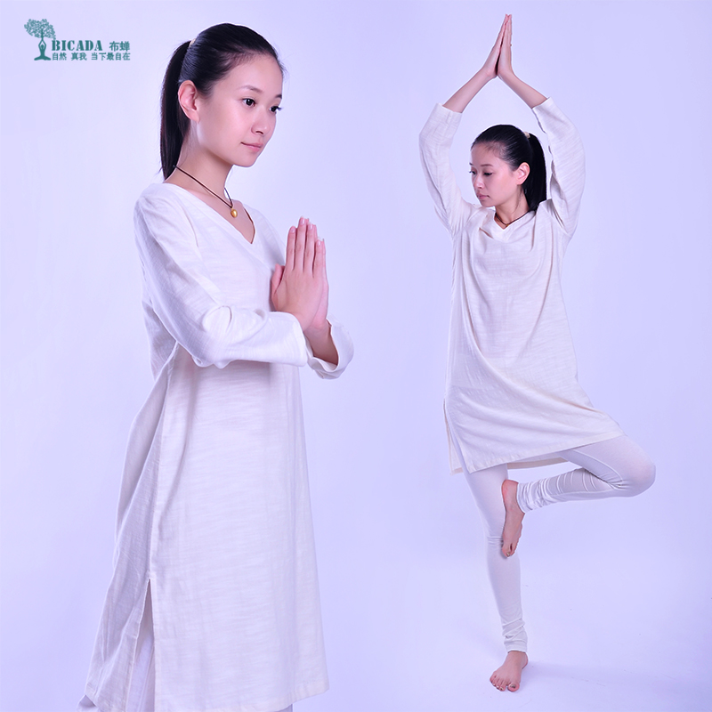 yoga white dress for ladies