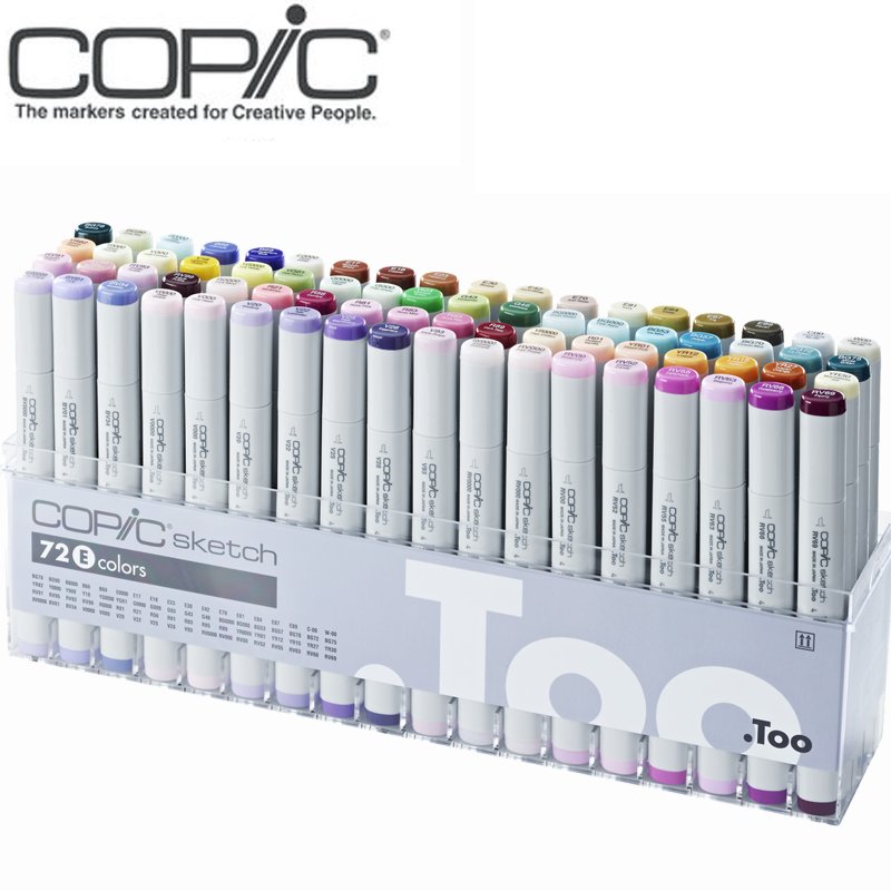 Make Your Own 72 Copic Sketch Marker Set 15 Off Free Shipping