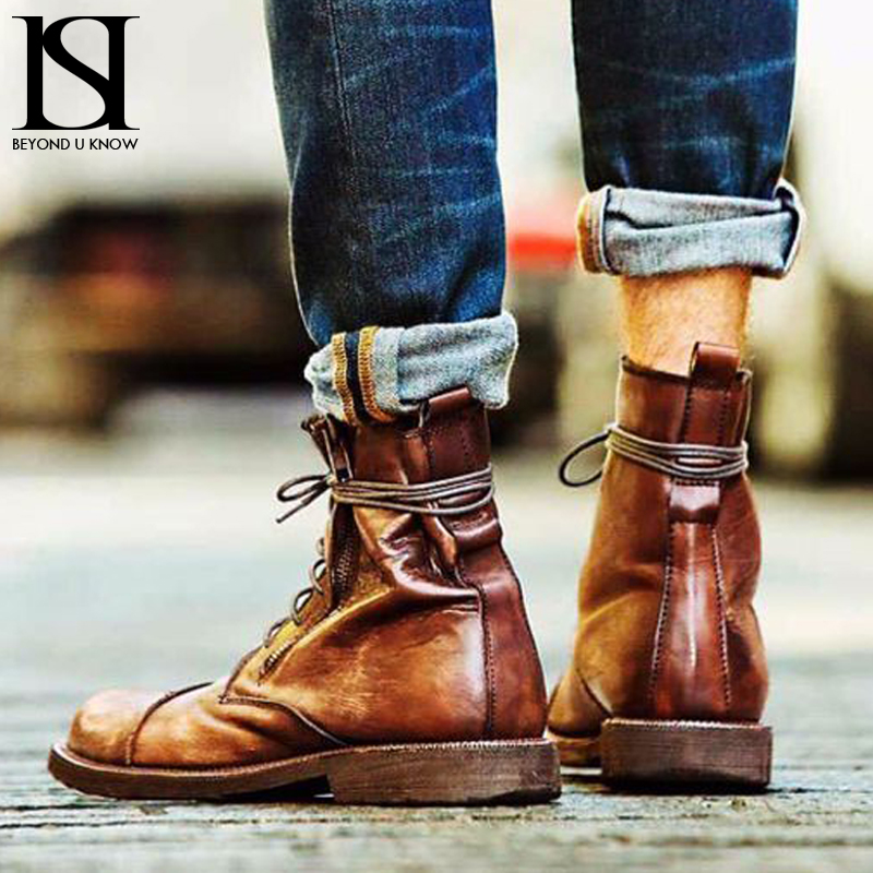 vintage leather shoes mens