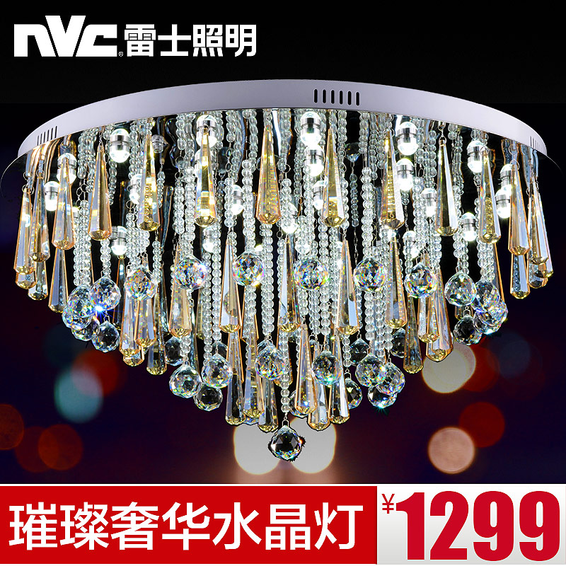 Buy Nvc Lighting Led Crystal Ceiling Lamp Modern European
