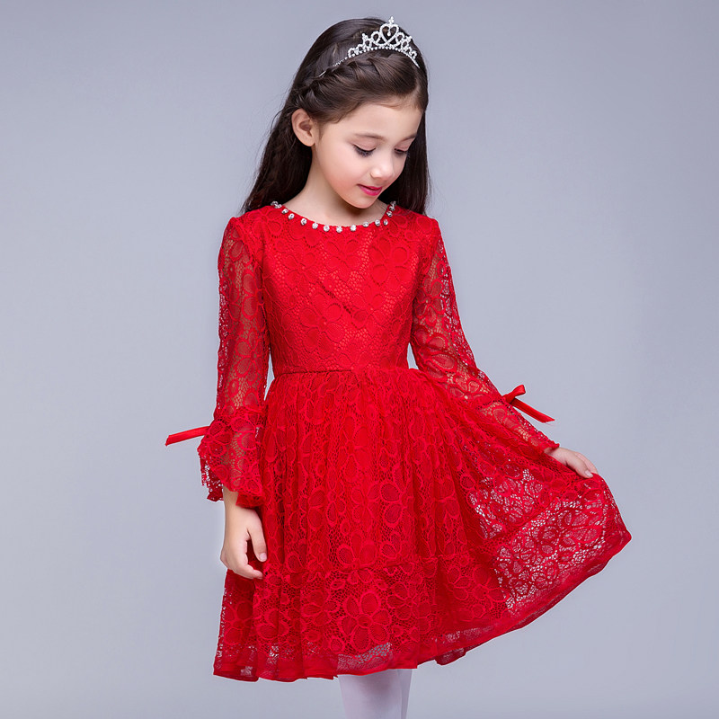 childrens red dress