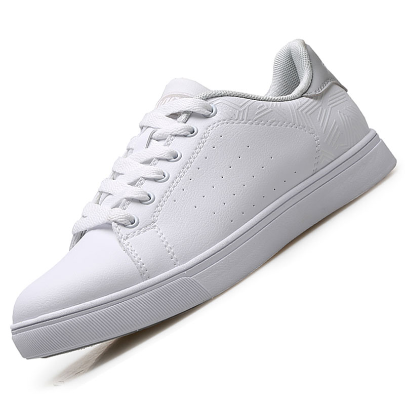 white shoes with rubber sole