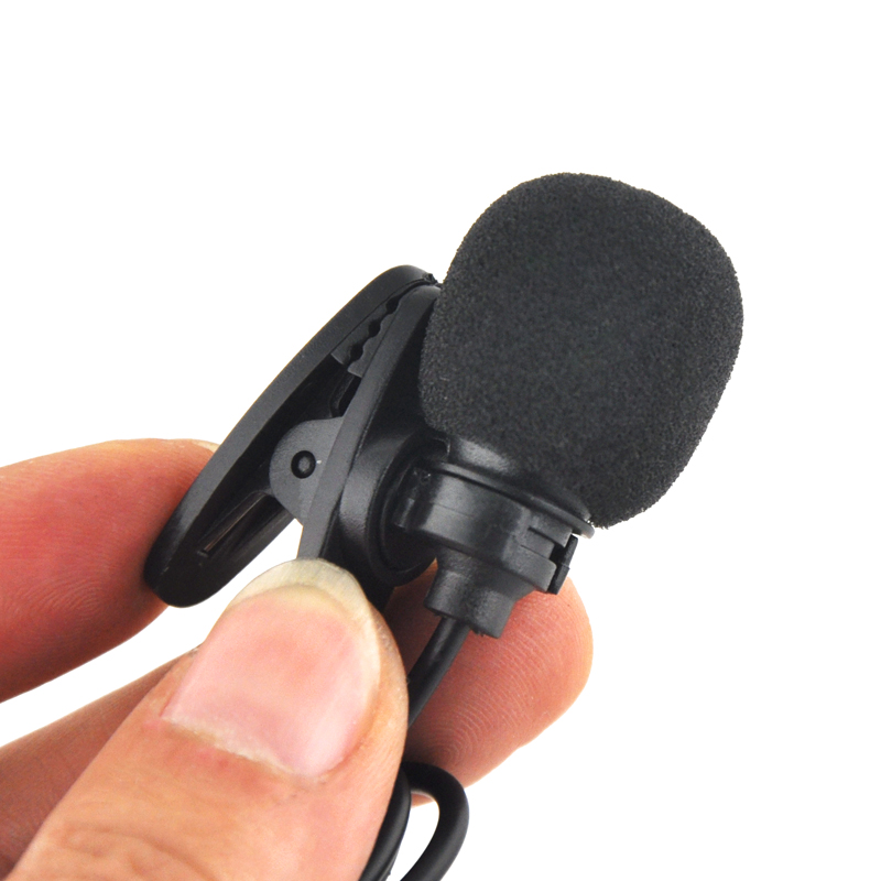 portable microphone headset with speaker