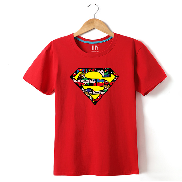 red superman t shirt